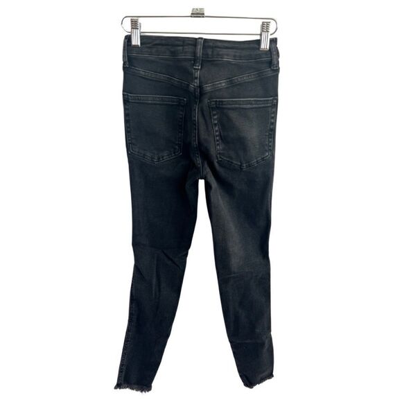 Free People Raw High Rise Jegging Black - Picture 3 of 7